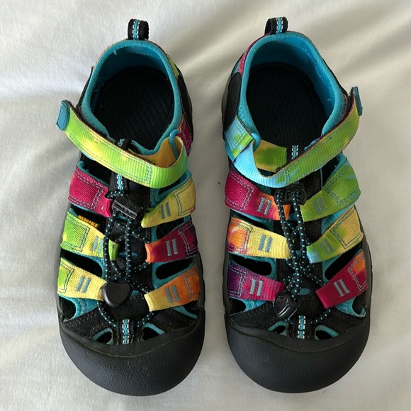 Keen Other - Keen Newport H2 Sandals Kids Rainbow Tie Dye Size 3